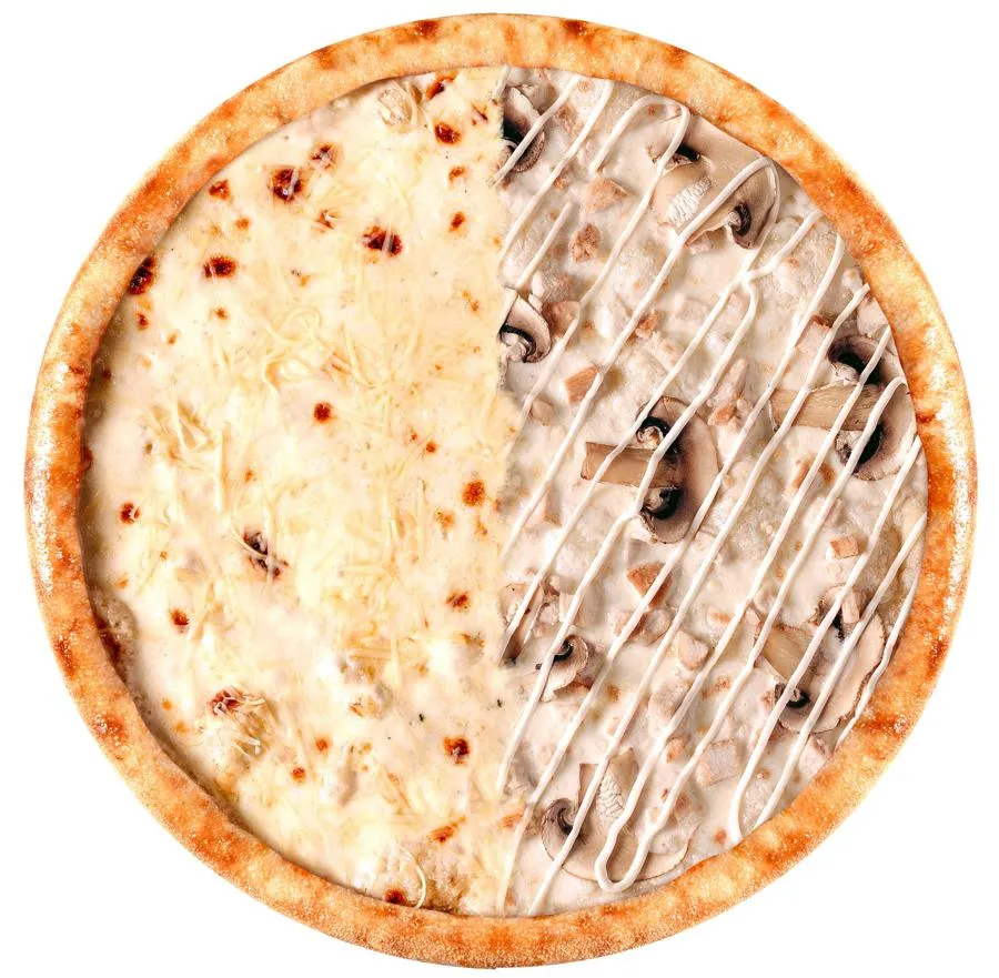 Половинка 4 сыра+ Жульен 33 см